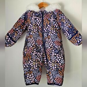 Floral Kids One Piece by - Multicolor